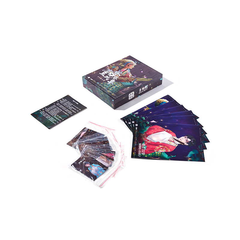 Deluxe Collectible Trading Cards Gift Box Set