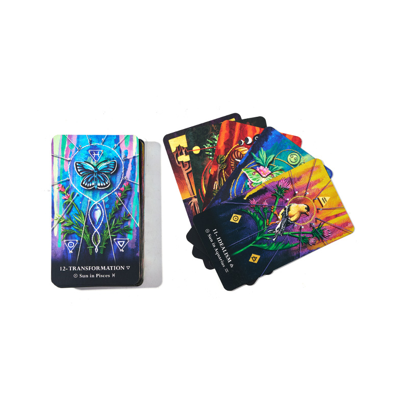 Vintage Style Tarot Cards Reading Deck Set