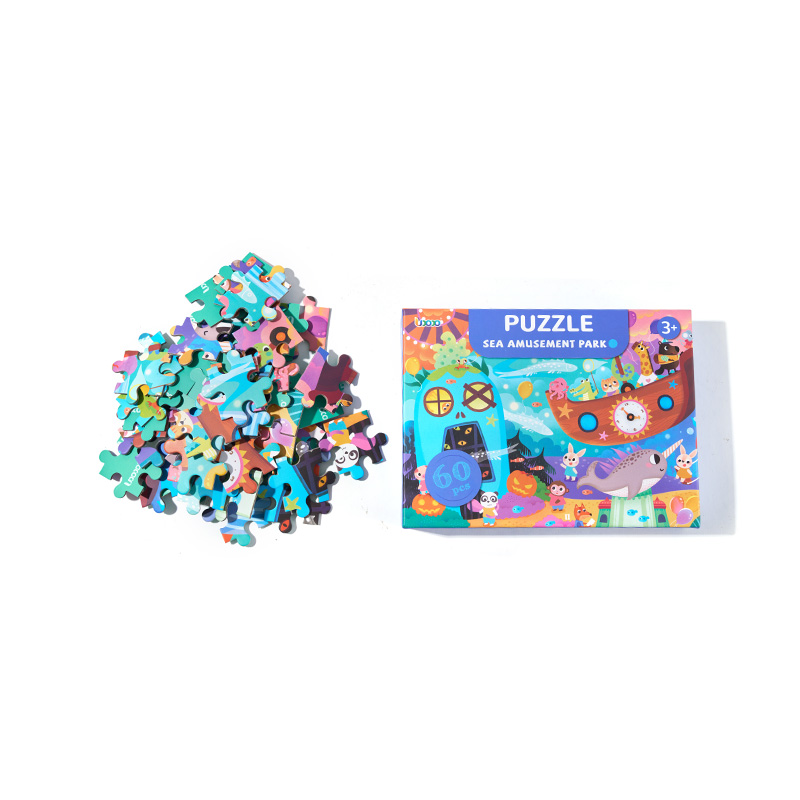 Montessori Kids Jigsaw Puzzle Learning Toy Set