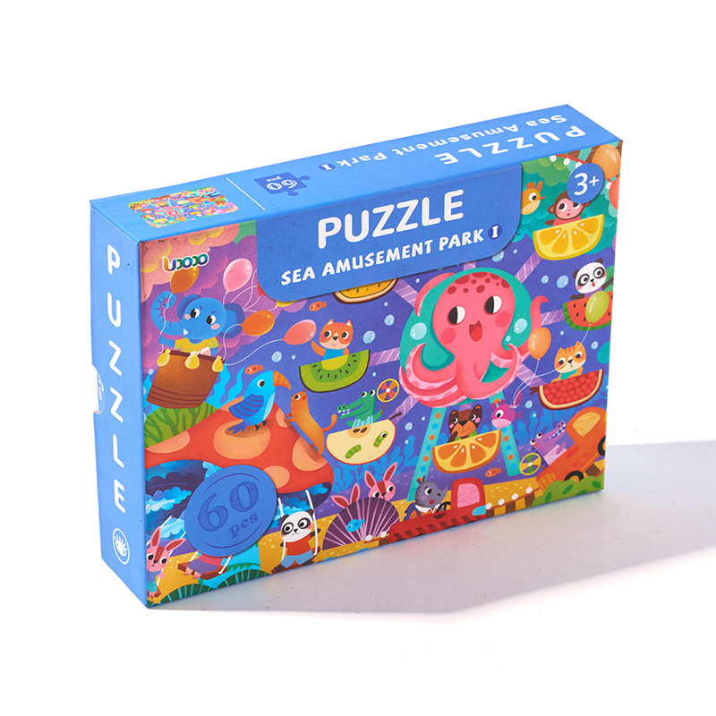 Children Brain Training Jigsaw Puzzle Fun Set