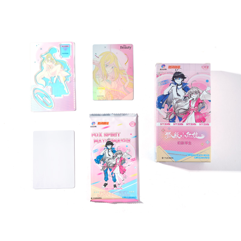 Collectible Trading Cards Booster Pack Set