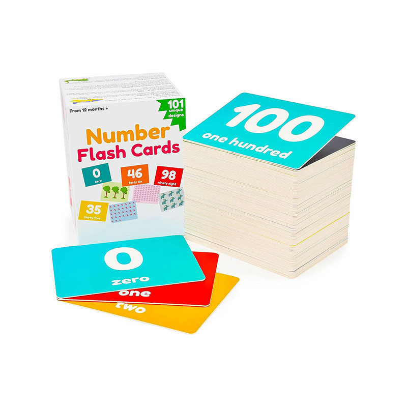 Numbers Flash Cards for Toddlers – Early Learning Counting Cards 12 Months+