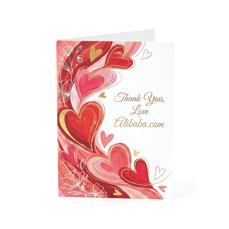 Heart Thank You Greeting Cards