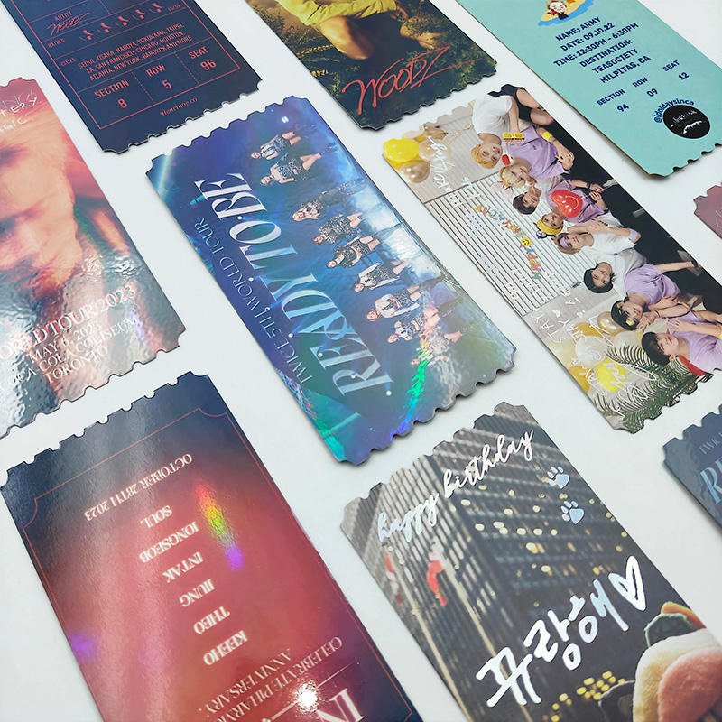 Celebrity Holographic Laser Tickets