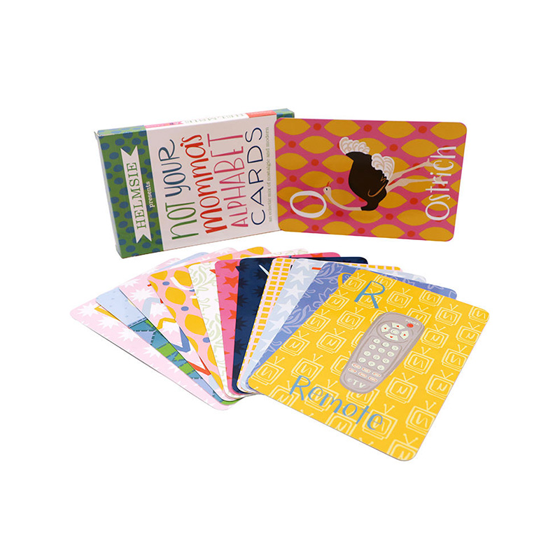 Vintage & Modern Educational Flash Cards – Creative Learning Card Collection
