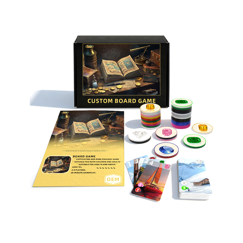 Custom Card Board Game Set