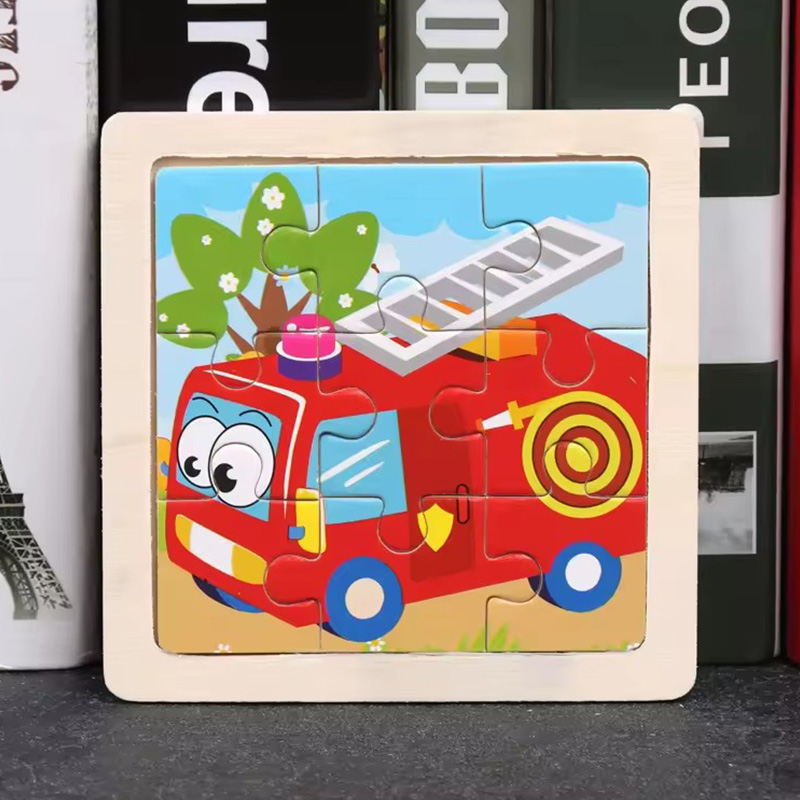 Animal Wooden 3D Puzzle Set