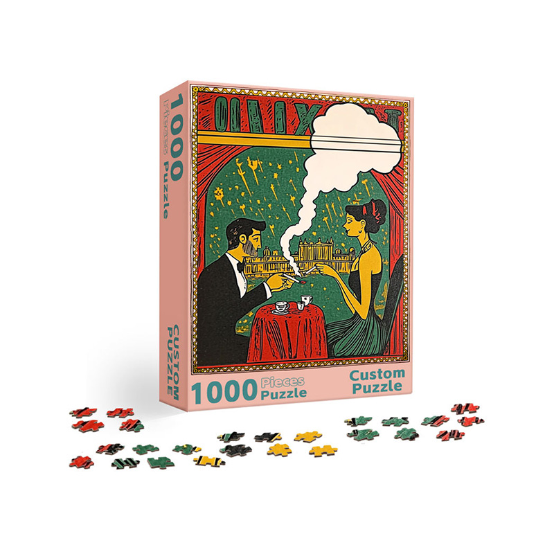 Moon Night Custom Jigsaw Puzzle