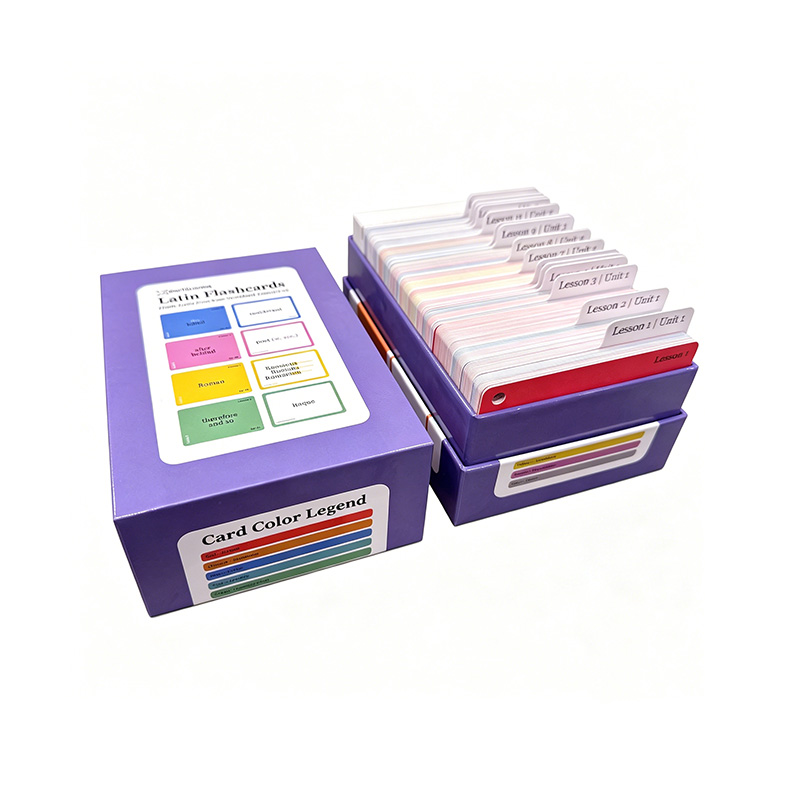 Language Learning Flash Cards Set