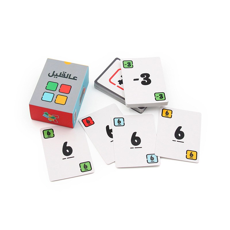 Number Math Learning Cards