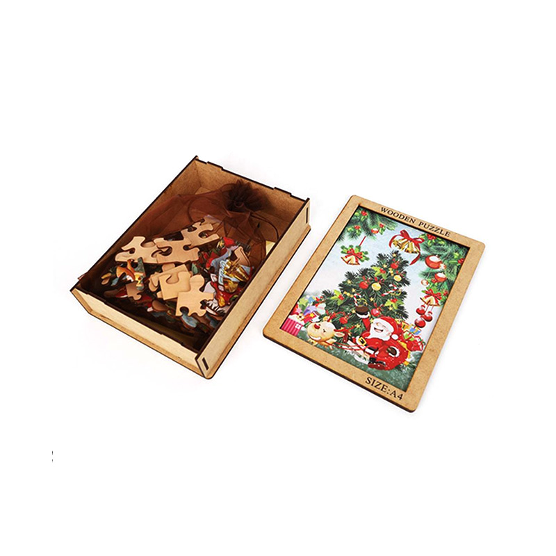 Christmas Wooden Irregular Puzzle