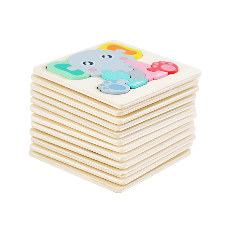 Early Learning Wooden 3D Puzzle