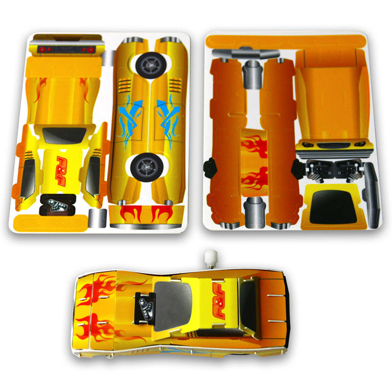 Racing Car Plastic 3D Puzzle Model