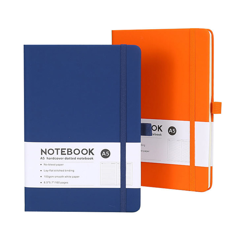 A5 Hardcover Dot Grid Notebook with 100gsm Paper