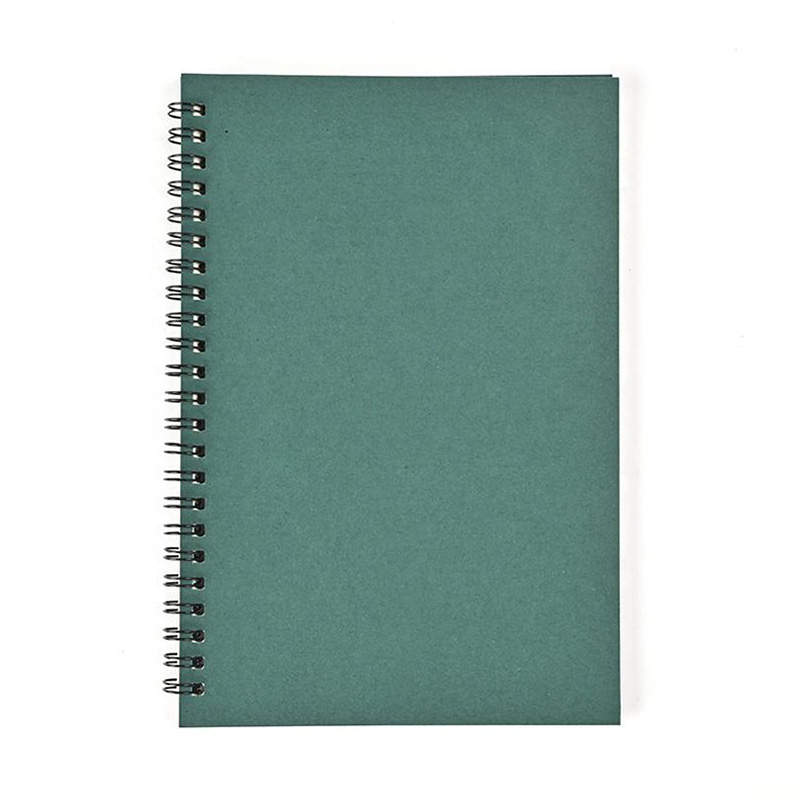 Colorful Hardcover Spiral Notebook Set with Double Coil Binding