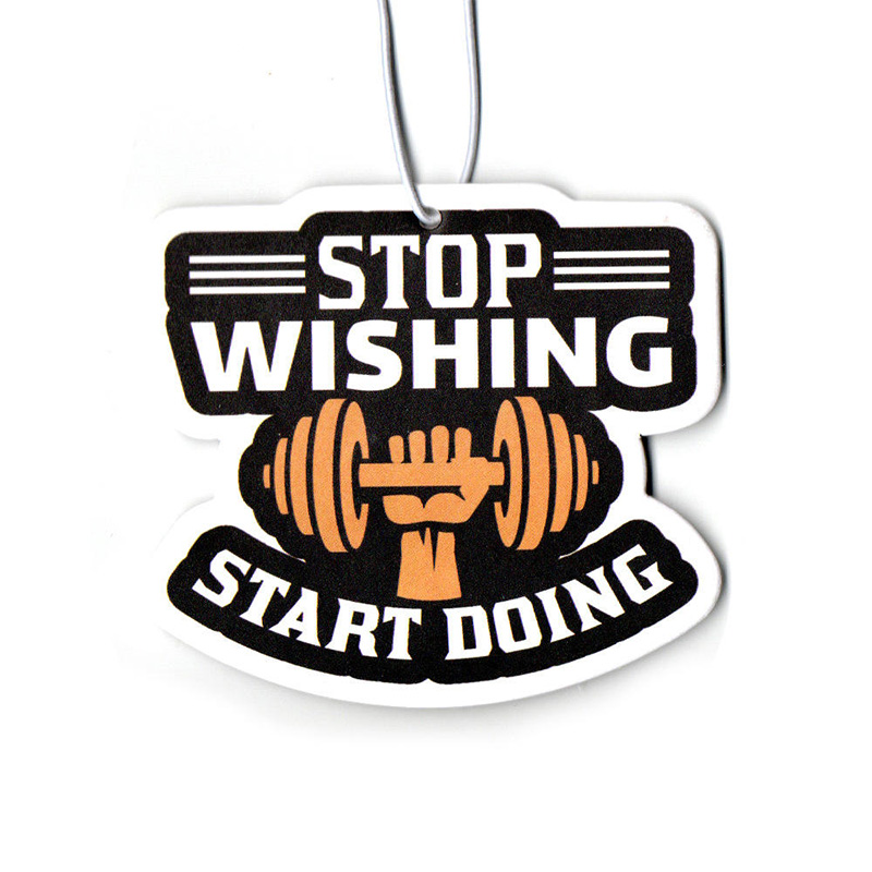 Custom Character Theme Hanging Air Freshener Keychain for Car Decoration