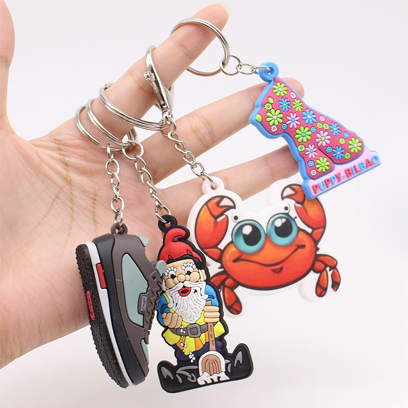 Custom Cartoon Shape Metal Keychain for Promotional Gifts