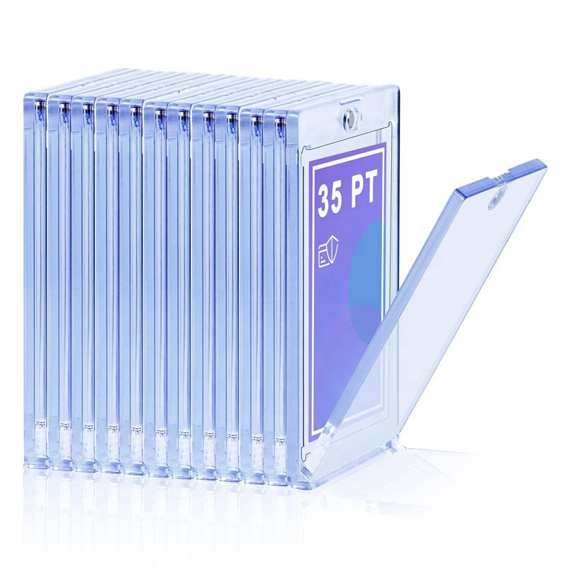Magnetic Acrylic Trading Card Holder with Clear Display Protection Case