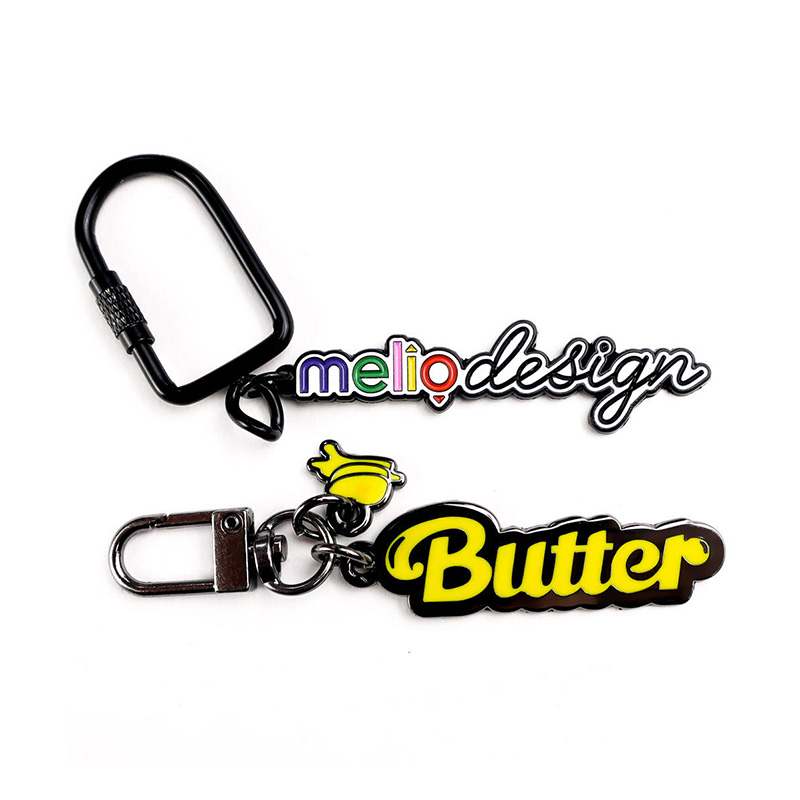 Custom Promotional Metal Keychain with 9 Craft Options