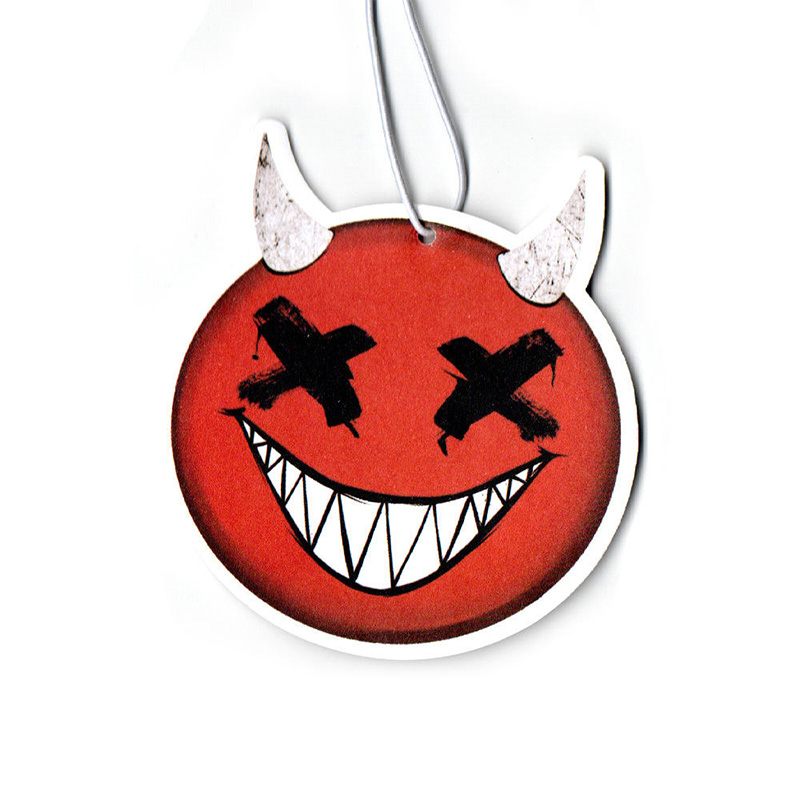 Custom Character Theme Hanging Air Freshener Keychain for Car Decoration